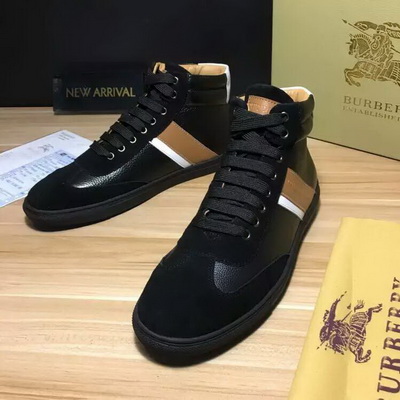 Burberry High-Top Fashion Men Shoes--010